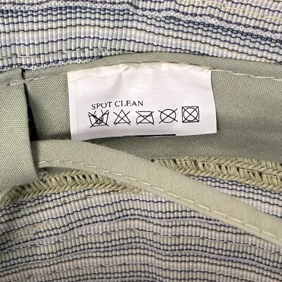 Wallaroo Ginger Sun Hat Pale Green Cream Wide Brim Adjustable Packable Summer - Picture 8 of 11